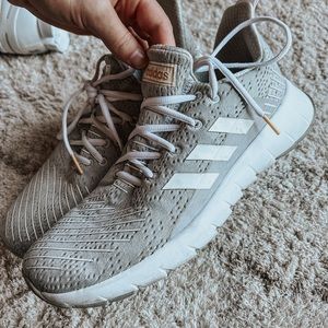 Adidas grey shoes